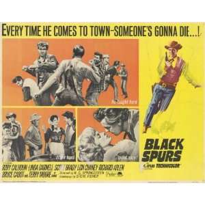 Black Spurs   Movie Poster   11 x 17