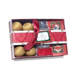  Department 56 Gold/Red Ornament Kit Set: Home & Kitchen
