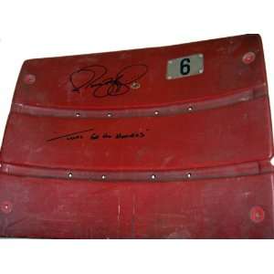  Jerome Bettis Autographed Three Rivers Stadium Seat with 