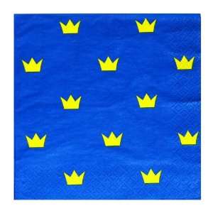  Swedish Crown Luncheon Napkin: Kitchen & Dining