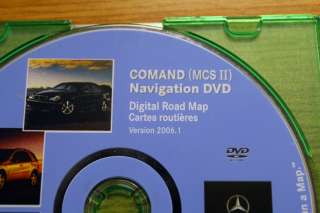 MERCEDES BENZ NAVIGATION DVD 2006.1 CLK350 CLK500 ML350 CLASS S0014 