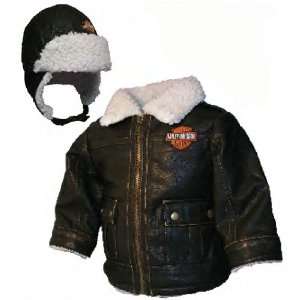  Harley Davidson®, Boys Holiday Jacket w/Hat   Child 