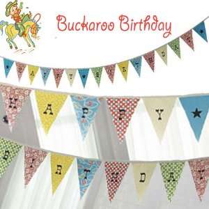  Buckaroo Birthday Party Banner