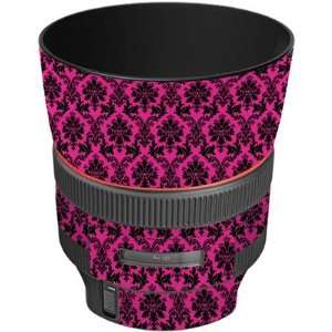  Lens Vinyl Wrap for Canon 85mm f/1.2L (Pink Damask 