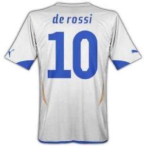   de rossi Italy Away 2010 World Cup Jersey (Size L): Sports & Outdoors