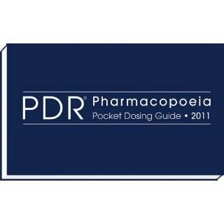 PDR Pharmacopoeia Pocket Dosing Guide 2011 (Physicians Desk Reference 