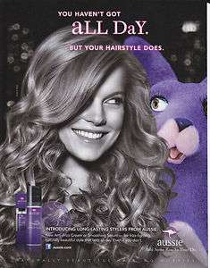 2011 AUSSIE HAIR CARE PRODUCTS Magazine Print Ad ADD SOME ROO TO YOUR 