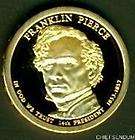 2010 S FRANKLIN PIERCE PRESIDENTIAL DOLLAR A GEM PROOF COIN #0033