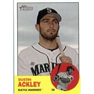  2012 Topps Heritage 366 Dustin Ackley   Seattle Mariners 
