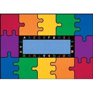   ABC Puzzle Rug (66 x 95)   Low Price Guarantee.: Home & Kitchen