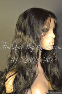 Full Swiss Lace Wig Yaki BodyWave stocked in Brazilian Chinese or 