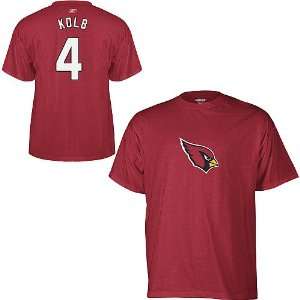 Reebok Arizona Cardinals Kevin Kolb Name & Number T Shirt  