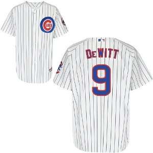  Chicago Cubs Blake DeWitt Authentic Home Jersey Sports 