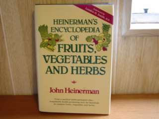 Heinermans Encyclopedia Fruits Vegetables Herbs 1988  