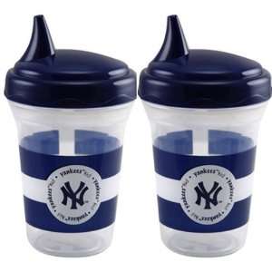    Baby Infant New York Yankees 2 pack Sippy Cups 