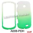 CELL PHONE CASE COVER FOR SAMSUNG SOLSTICE II 2 BLINK A817 WHITE GREEN 