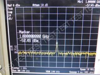 Agilent / HP 83731A   Signal Generator 1 20 GHz DEFECTIVE, FOR PARTS 