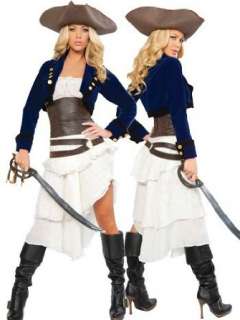  Sassy Colonial Pirate Costume   SMALL Clothing