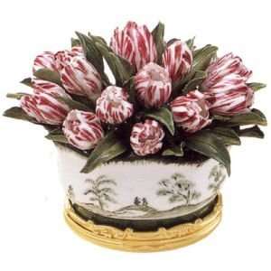  Halcyon Days Enamels Floral Bonbonnieres Tulips Bobonniere 