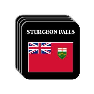  Ontario   STURGEON FALLS Set of 4 Mini Mousepad Coasters 
