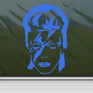  David Bowie Blue Decal Ziggy Stardust Truck Window Blue 