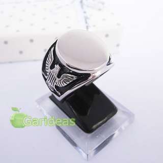   Stainless Steel Eagle Ring Item ID:2099 US Size 7 8 9 10 11(1Pcs