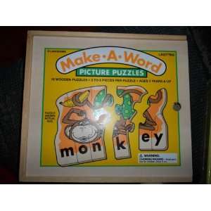  Lakeshore Make A Word Puzzle Picture Puzzles Toys & Games