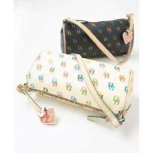  Dooney & Bourke Black Mini Barrel Bag Handbag Beauty