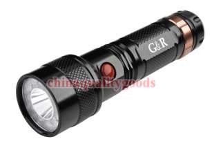 Mode 210 Lumens CREE Q3+12 LED Signal Flashlight  
