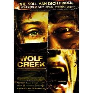 Wolf Creek (2005) 27 x 40 Movie Poster German Style A