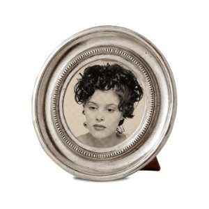  Match Pewter Toscana Small Round Frame (Image 2.4D; Frame 