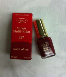 Clarins Le Vernis Multi Eclat Nail Colour #227 NIB  