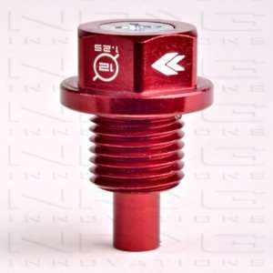  NRG M12 X 1.25 Red Magnetic Oil Drain Plug Part # NOP 