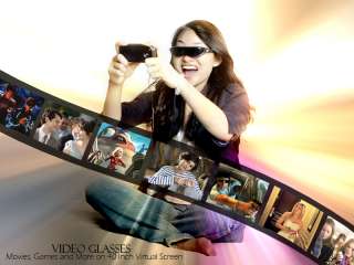 Multimedia Video Glasses   Movies, Games and More  