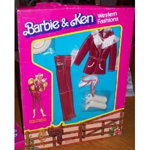   Barbie & Ken Western Fashions  Barbie Western Elegance: Toys & Games