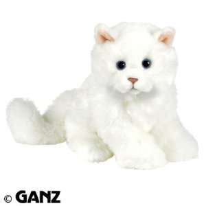   Signature Small White Persian Cat with Trading Cards: Toys & Games