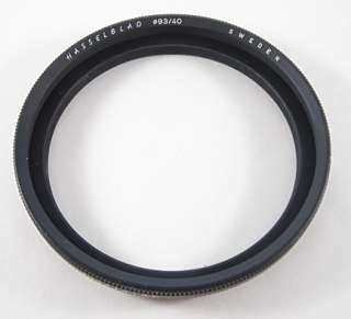 Hasselblad Distagon 40mm f4 T* CF Lens with a Bay 93 adapter ring and 