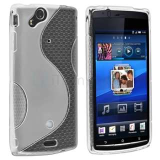   Silicone Gel Case Cover+Guard For Sony Ericsson Xperia Arc X12  