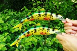 2xTOP Jointed Swimbait Crankbaits Fishing lures 22cm F9  