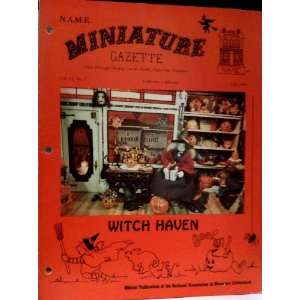   Fall 1983 the Witch Haven issue N.A.M.E. Miniature Gazette Books