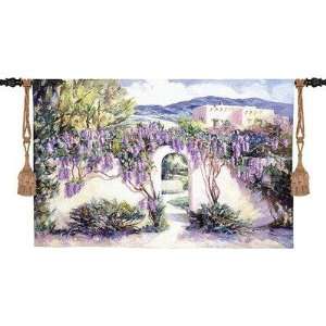   Pure Country Weavers 2234 WH Wistful Wisteria Tapestry: Home & Kitchen
