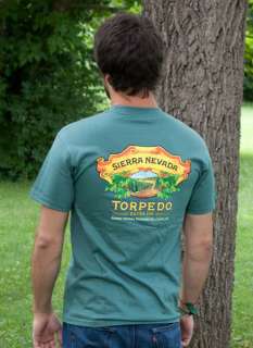 Sierra Nevada Torpedo Extra IPA Green Graphic Tee Shirt  