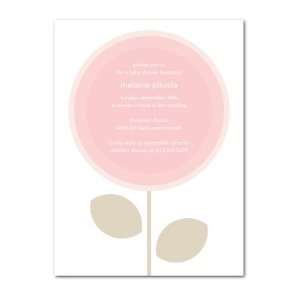    Baby Shower Invitations   Abstract Blossom By Picturebook: Baby