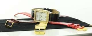   Piccard Four Leather Interchangeable Bands Watch 085785029255  