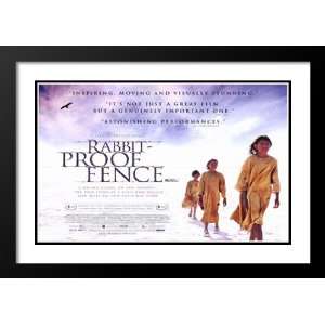 Rabbit Proof Fence 32x45 Framed and Double Matted Movie Poster   Style 