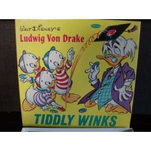   Walt Disney Tiddly Winks Game Featuring Ludwig Von Drake Toys & Games