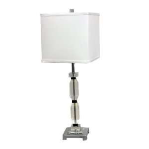 Hyde Park Lighting Vienna Crystal Table Lamp: Home 