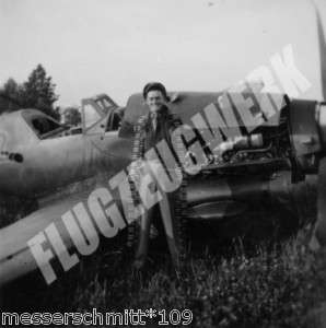 WW2 German Luftwaffe PHOTO   Captured Wreck   Me109  