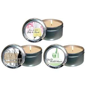  Personalized Wine Theme Travel Candle Favors: Health 
