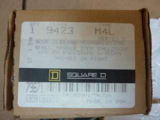 New Square D 9423 M4L Door Closing Mechanism #28126  